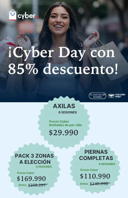 Cyber Day 85% Lasertam movil