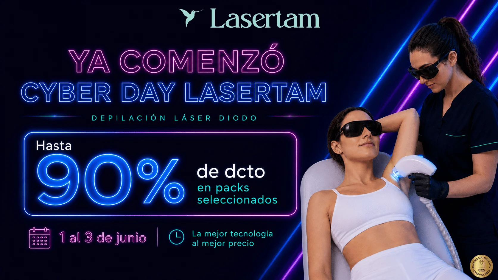 campaña atemporal lasertam